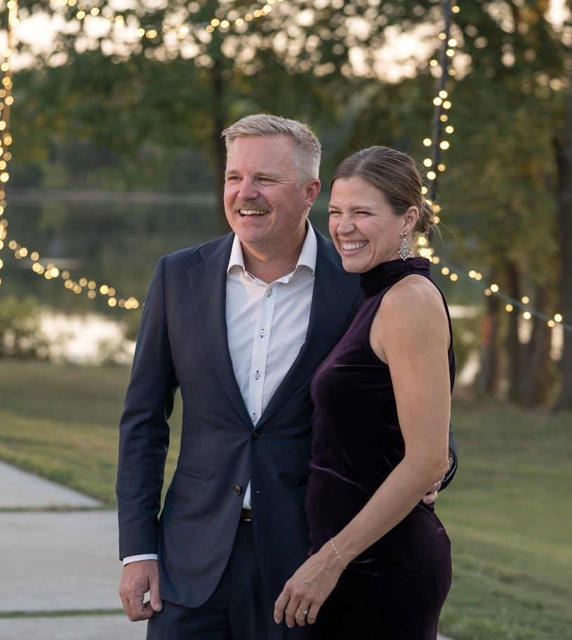 Couple at the gala