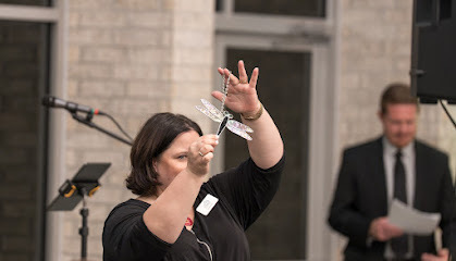 Auction moment at the gala